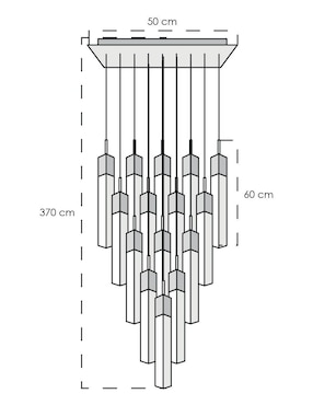 Lámpara colgante LED Class