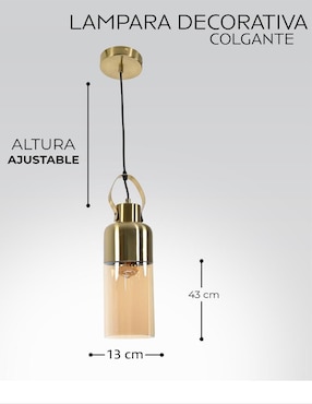 Lámpara colgante LED Iluminacion Luz Vic