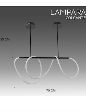 Lámpara colgante LED Iluminacion Luz Vic