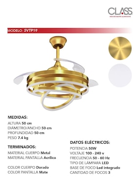 Lámpara colgante LED Class