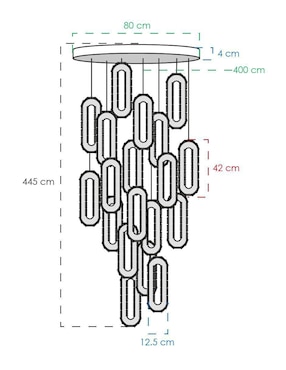 Lámpara colgante LED Class