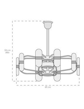 Lámpara colgante LED Class