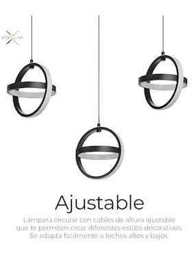 Lámpara colgante LED Xtellar