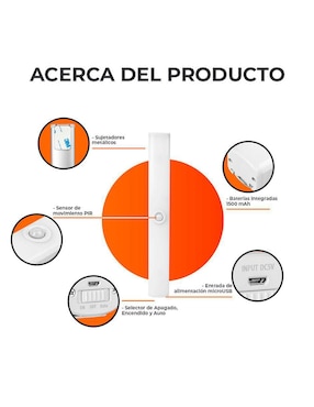 Lámpara multiusos LED Tecnolite Sulafat 2 piezas