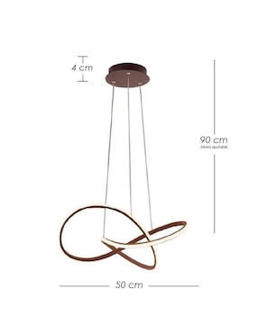 Lámpara colgante LED Ilios Innova Curva