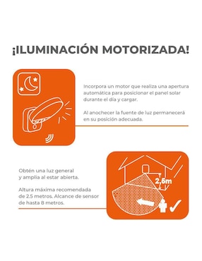 Arbotante LED Tecnolite Iliako
