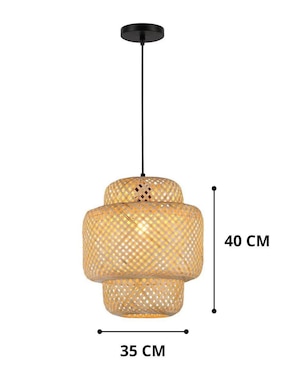 Lámpara colgante Mayadecor incandescente y led Decoración