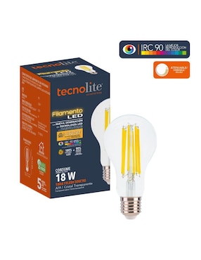 Foco LED Tecnolite 18 W de consumo 125 W de iluminación 1900 lúmenes