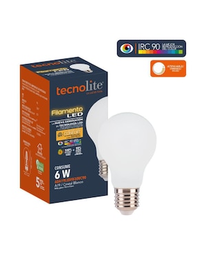 Foco LED Tecnolite 6 w de consumo 60 w de iluminación 720 lúmenes