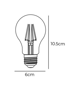 Foco LED Tecnolite 6 w de consumo 60 w de iluminación 720 lúmenes