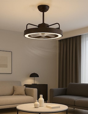 Ventilador de techo Cityluz con control remoto 4 velocidades