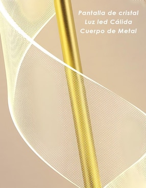 Lámpara de mesa LED Cityluz espiral