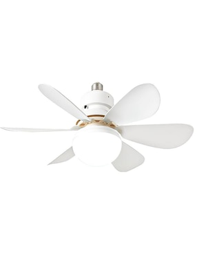 Ventilador de techo Cityluz con control remoto 3 velocidades