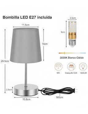 Lámpara de buró Xtellar led