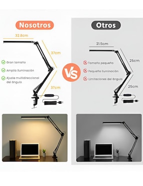 Lámpara de escritorio Xtellar led