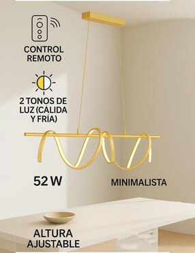 Lámpara colgante LED Cityluz Premium