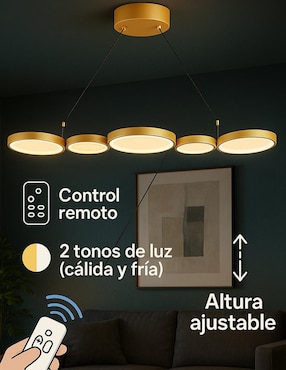 Lámpara colgante Cityluz led Premium
