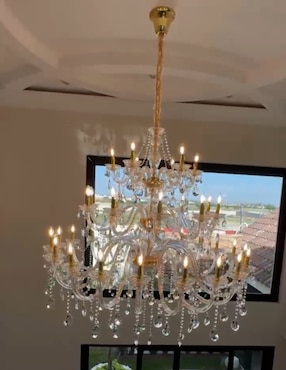 Candil D´gala Iluminación forma clásico