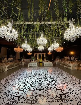Candil D´gala Iluminación forma clásico
