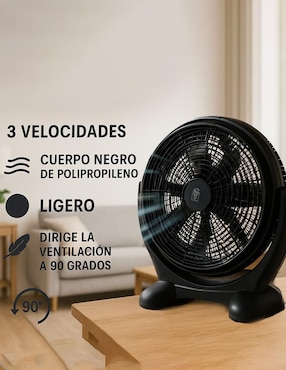 Ventilador de piso Cityluz 3 velocidades