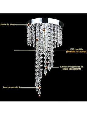 Lámpara colgante Xtellar led