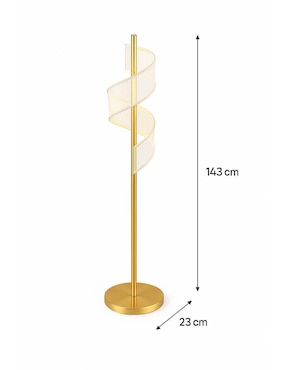 Lámpara de pie LED Cityluz 1 pieza