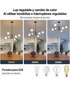 Lámpara colgante Xtellar led Xtllar