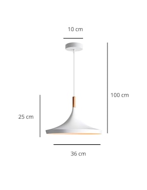 Lámpara colgante LED Iluminacion Luz Vic 1 pieza