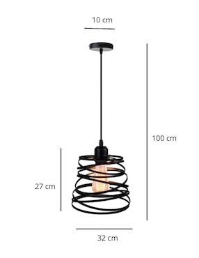 Lámpara colgante Iluminacion Luz Vic led