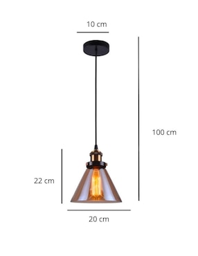 Lámpara colgante LED Iluminacion Luz Vic 1 pieza