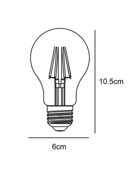 Foco LED Tecnolite 6 W de consumo 60 W de iluminación 720 lm lúmenes