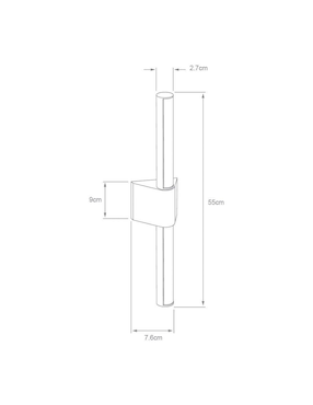 Arbotante LED Tecnolite Hayit