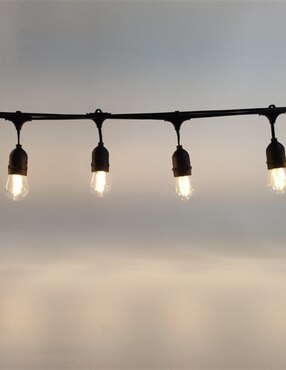 Serie LED D´gala Iluminación guirnalda de luces gir-s14 con 15 focos