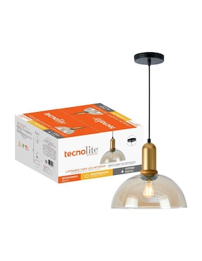 Lámpara colgante Tecnolite sin luz Irena I