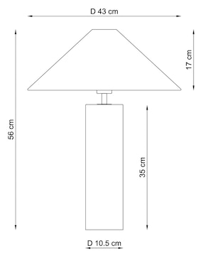 Lampara mesa N Narrative led Stvol Blk