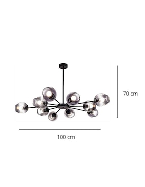 Lámpara colgante Iluminacion Luz Vic led