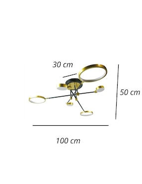 Lámpara decorativa LED Iluminacion Luz Vic