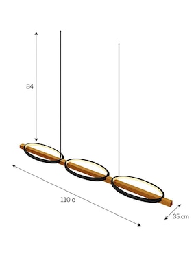 Lámpara de techo led Elite