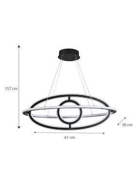 Lámpara colgante Elite led