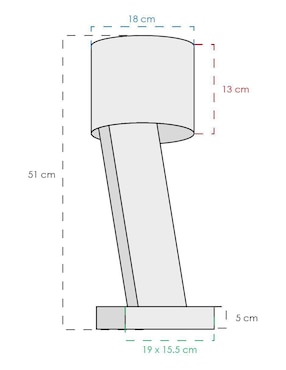 Lámpara de mesa LED Class