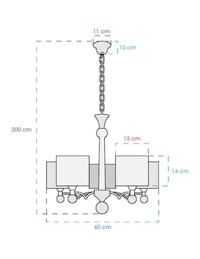 Lámpara colgante LED Class
