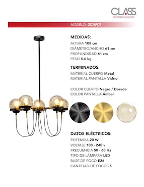 Lámpara colgante LED Class