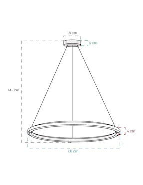 Lámpara colgante LED Class
