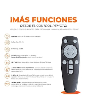 Lámpara solar LED Tecnolite Amansi III