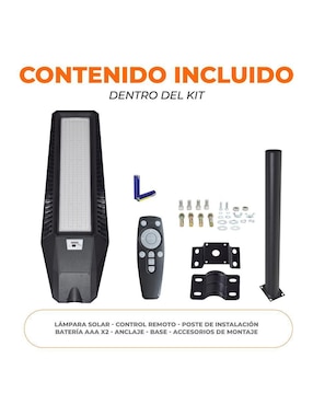 Lámpara solar LED Tecnolite Amansi IV