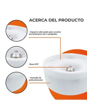 Foco LED Tecnolite 15 W de consumo 75 W de iluminación 1290 lúmenes