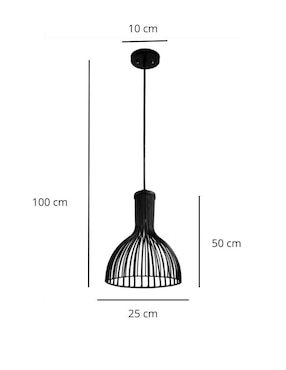 Lámpara colgante LED iluminacion Luz Vic
