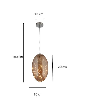 Lámpara colgante LED iluminacion Luz Vic