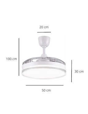 Lámpara colgante LED iluminacion Luz Vic