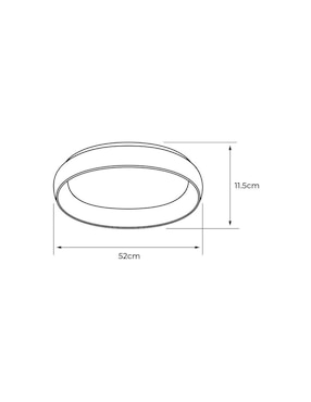 Lámpara de techo LED Tecnolite Legno 1 pieza